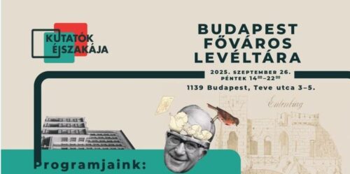 Kutatók éjszakája Budapest levéltárában
