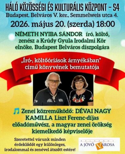 Irodalom és zene – könyvbemutatók